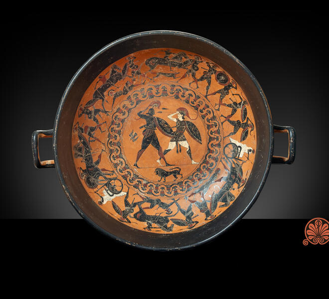 Attic Kylix Achilles