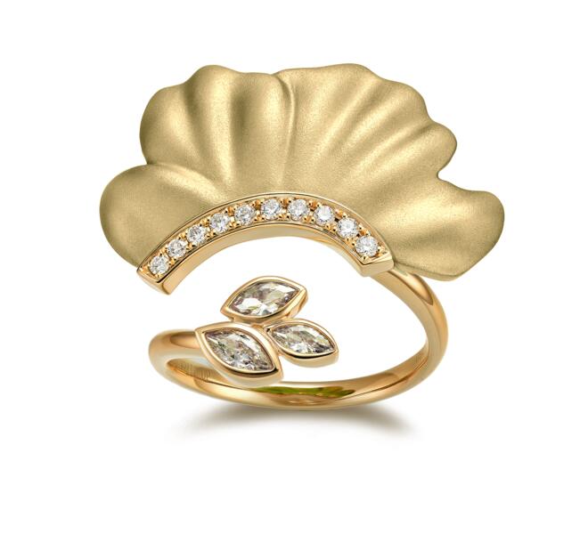 Cayena Tropical Ring Gold