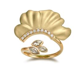 Cayena Tropical Ring Gold